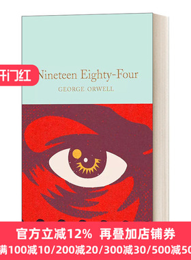 英文原版 Nineteen Eighty-Four 1984 乔治·奥威尔 麦克米伦收藏馆系列 精装 英文版 George Orwell 进口英语原版书籍