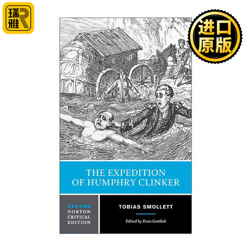 英文原版 The Expedition of Humphry Clinker 汉弗莱·克林克历险记 第二版 诺顿文学解读系列 Norton Critical Editions斯摩莱特