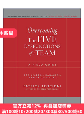 英文原版 Overcoming the Five Dysfunctions of a Team 克服团队协作的五大障碍 派特里克兰西尼奥 英文版 进口英语原版书籍