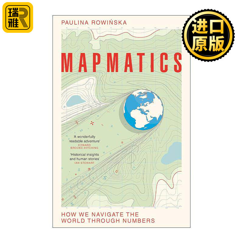 英文原版 Mapmatics 地图数学 我们如何通过数字导航世界 英文版 进口英语原版书籍