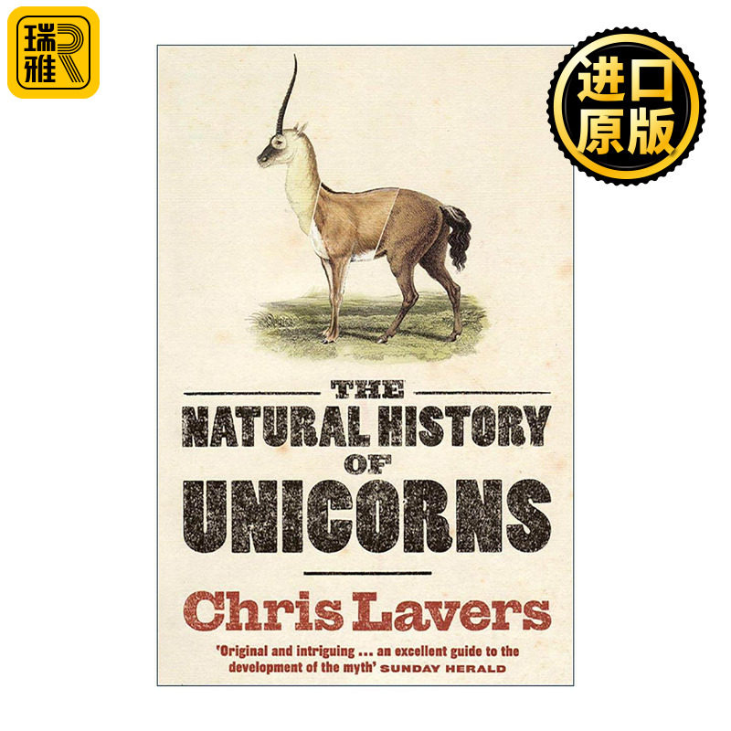 英文原版 The Natural History of Unicorns 独角兽的自然史 探寻古老而神秘的生物 英文版 进口英语原版书籍