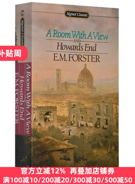 看得见风景的房间 英文原版 霍华德庄园 A Room with a View 世界名著 电影原著小说 E.M.Forster 福斯特 全英文进口英语书籍