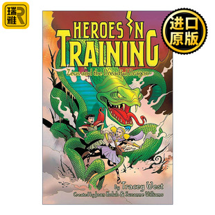 英文原版 Zeus and the Dreadful Dragon 奥林匹斯 英雄在磨练卷15 英文版 进口英语原版书籍