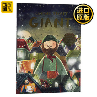 进口原版 Secret 秘密巨人 David 英文原版 Gian Grandad 英语书籍 Litchfield 全英文版 爷爷