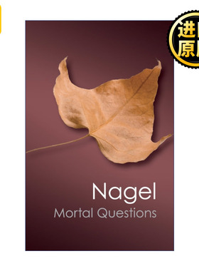 Mortal Questions 人的问题 托马斯·内格尔 剑桥Canto经典系列