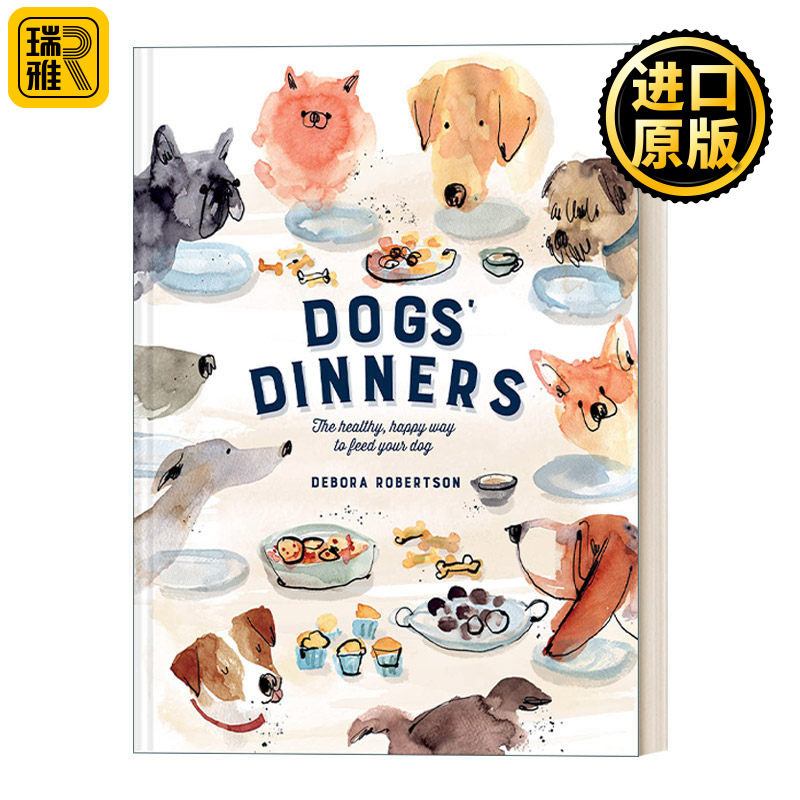 Dogs' Dinners 狗狗食谱 50道宠物健康食谱 精装