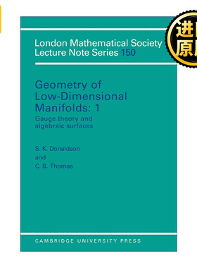 Geometry of Low-Dimensional Manifolds 低维流形几何 卷一 伦敦数学会讲义系列