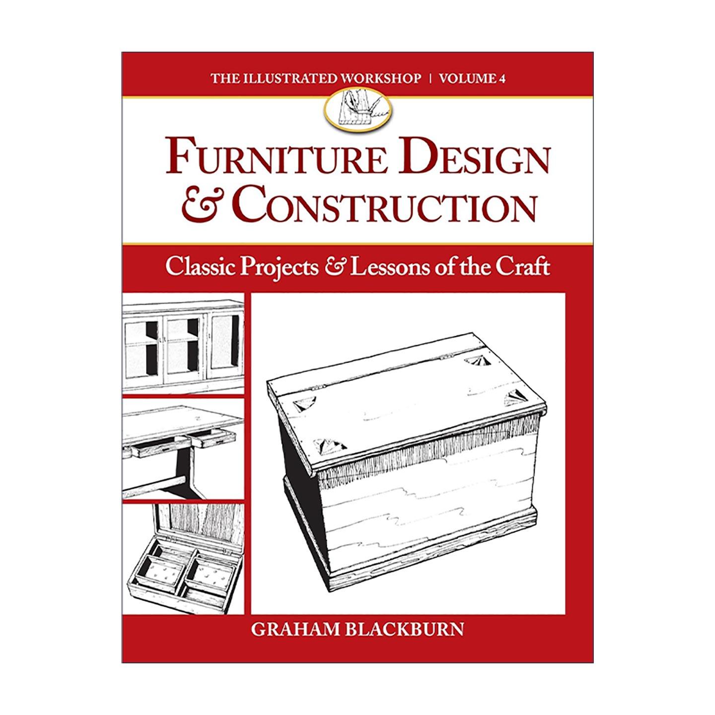 英文原版 Furniture Design & Construction 家具设计与建造 经典项目与工艺教训 木工插图指南 英文版 进口英语原版书籍