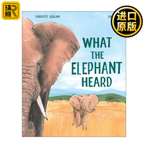 英文原版 What the Elephant Heard 大象听到了什么 非洲象的漫长迁徙 儿童动物保护主题绘本 四季插画师Sam Usher 英文版