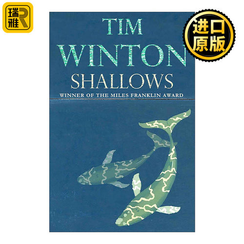 英文原版 Shallows 浅滩 历史小说 云街作者蒂姆·温顿 Tim Winton 英文版 进口英语原版书籍