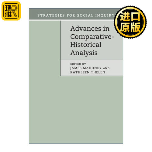 Advances in Comparative-Historical Analysis 比较历史分析方法的进展 詹姆斯·马汉尼