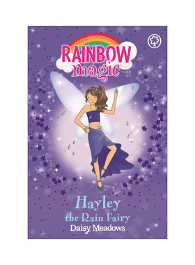 英文原版 Rainbow Magic Hayley The Rain Fairy 彩虹魔法仙子之天气仙女 雨水仙女 儿童奇幻章节桥梁书 英文版 进口英语原版书籍