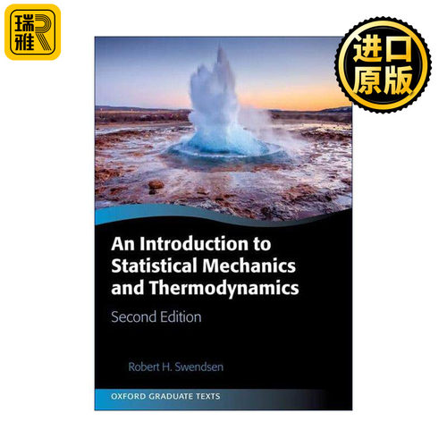 英文原版 An Introduction to Statistical Mechanics and Thermodynamics 统计力学与热力学概论 第二版 英文版进口英语原版书籍