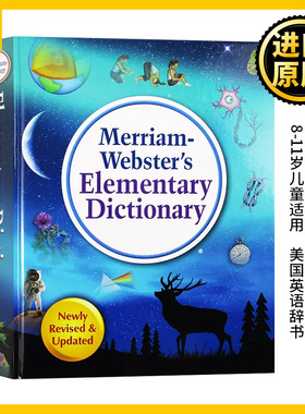 韦氏初级儿童基础词典 英文原版 Merriam-Webster's Elementary Dictionary 字典 全英文版 Merriam-Webster 进口原版英语书籍