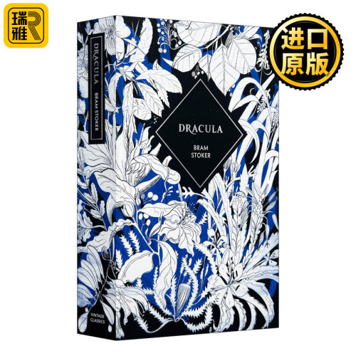 英文原版 Dracula 斯托克 德古拉 Vintage经典收藏系列 精装刷边 英文版 进口英语原版书籍