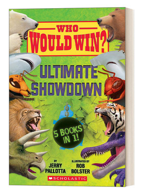 英文原版 Who Would Win Ultimate Showdown 谁会赢系列 终极对决 精装 英文版 Jerry Pallotta 进口英语原版书籍