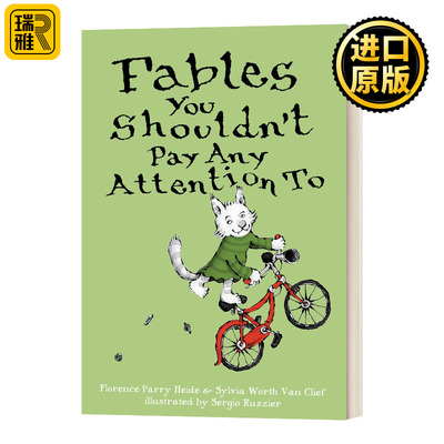 Fables You Shouldn'T Pay Any Attention To 不该关注的寓言 英文原版儿童绘本