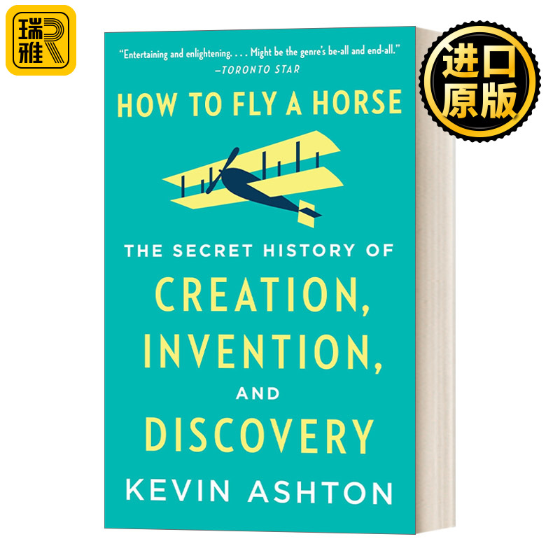 现货 How to Fly a Horse    Kevin Ashton     英文原版