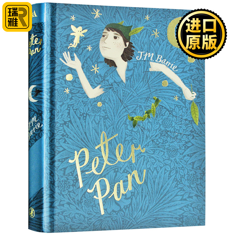 彼得潘 企鹅经典V&A收藏系列 英文原版 小飞侠 Peter Pan V&A Collectors Edition 精装儿童文学小说 中小学课外阅读 英语书籍