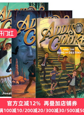 Addison Cooke 艾迪生库克系列3册 儿童章节桥梁书 Jonathan W. Stokes