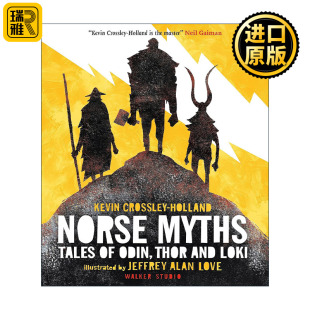 故事 Myths Odin 英文原版 and 托尔和洛基 英文版 奥丁 Tales 北欧神话 Loki 书籍 进口英语原版 Thor Norse