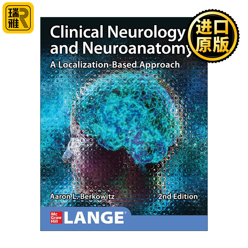 英文原版 Clinical Neurology Neuroanatomy 临床神经解剖学 第2版 英文版 进口英语原版书籍 书籍/杂志/报纸 科普读物/自然科学/技术类原版书 原图主图