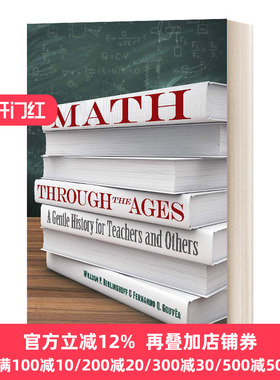 英文原版 Math Through the Ages 古往今来的数学 教师和其他人的温和历史 英文版 WilliamP Berlinghoff 进口英语原版书籍