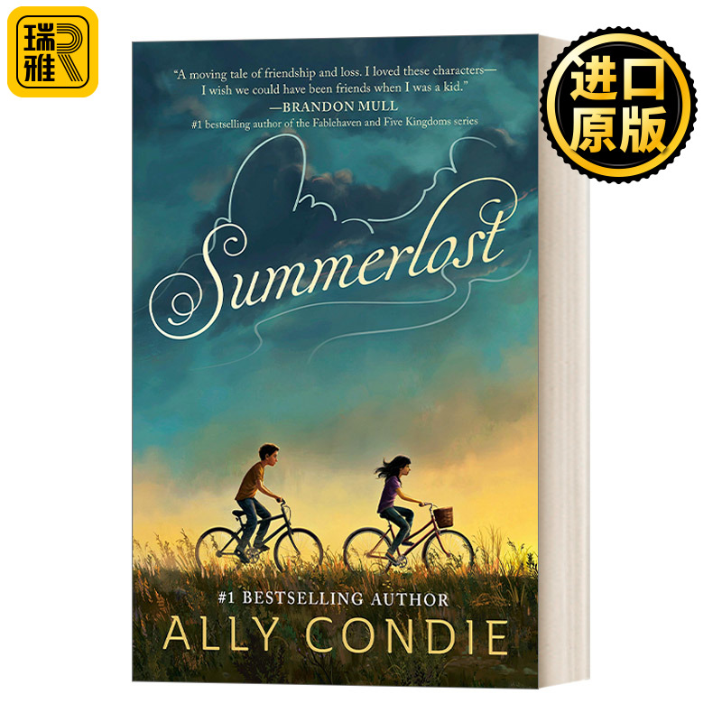 英文原版 Summerlost 夏日迷失 儿童友谊主题小说 纽约时报畅销书作者Ally Condie 英文版 进口英语原版书籍