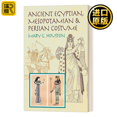 英文原版 Ancient Egyptian, Mesopotamian & Persian Costume