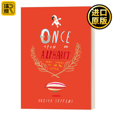 Once Upon An Alphabet 从前有个小字母 字母故事书 奥利弗middot杰弗斯 精装