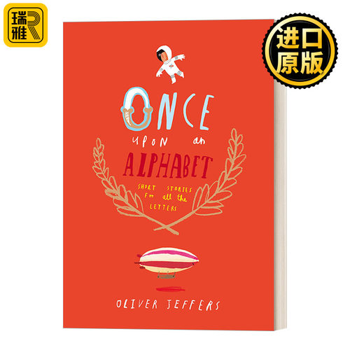 Once Upon An Alphabet 从前有个小字母  精装字母故事书 奥利弗·杰弗斯Oliver Jeffers