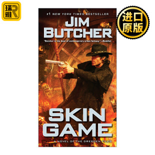 Files Skin 英文原版 Jim Dresden Game Butcher The