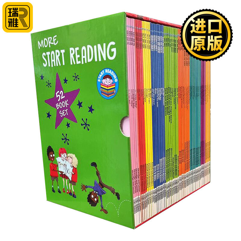 Start Reading 2 x52 Slipcase 儿童启蒙分级读物2 52册套装 英文原版
