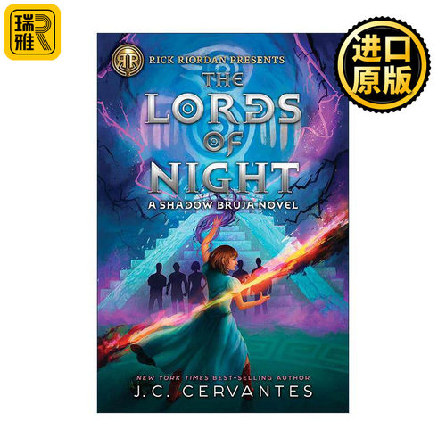 英文原版 Rick Riordan Presents Shadow Bruja 01 The Lords of Night 暗影女巫系列1 J.C. Cervantes 英文版 进口英语原版书籍