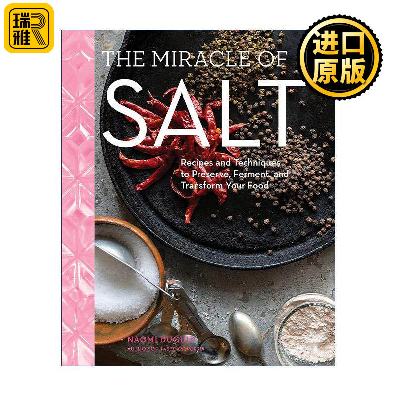 英文原版 Miracle of Salt 盐的奇迹 保存 发酵和改造食物的食谱和技术 精装 Naomi Duguid 英文版 进口英语原版书籍