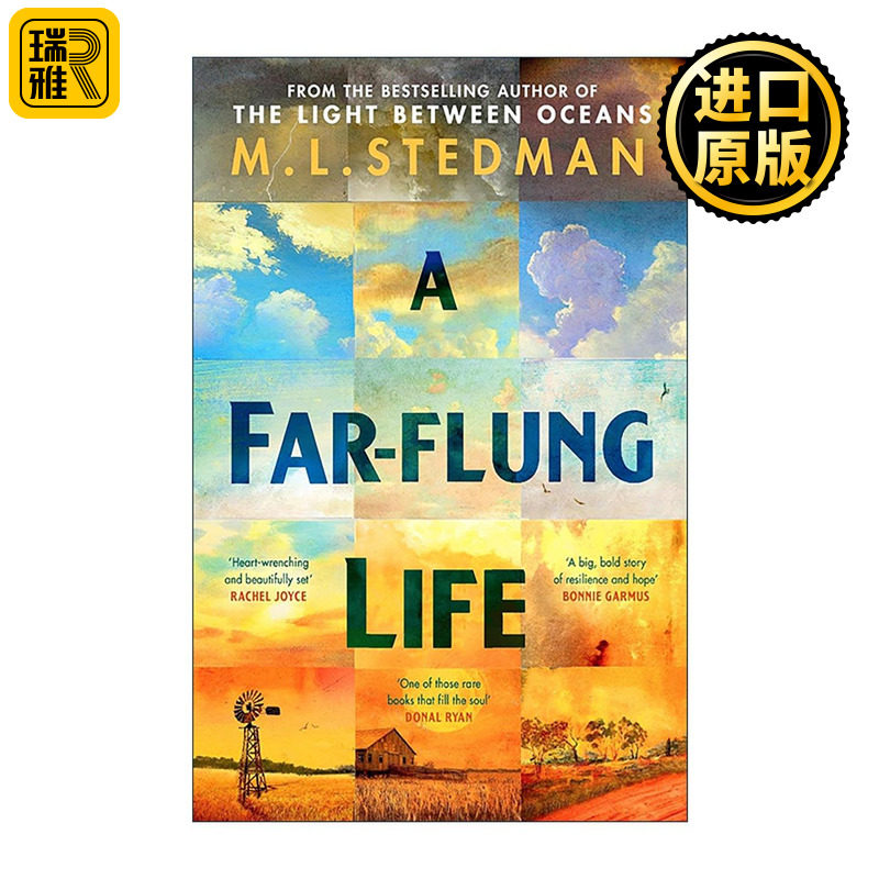 英文原版 A Far-flung Life 遥远的人生 澳大利亚历史小说家庭史诗 ML斯特德曼新作 大洋之间的灯光作者 英文版 进口英语原版书籍