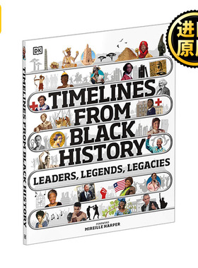 Timelines from Black History 黑人历史的时间表 精装 英文原版