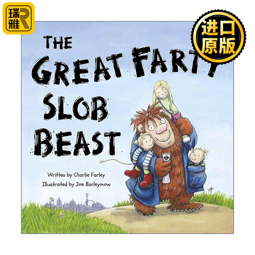 英文原版 The Great Farty Slob Beast 大屁懒虫兽 大开本儿童韵律幽默绘本 英文版 进口英语原版书籍