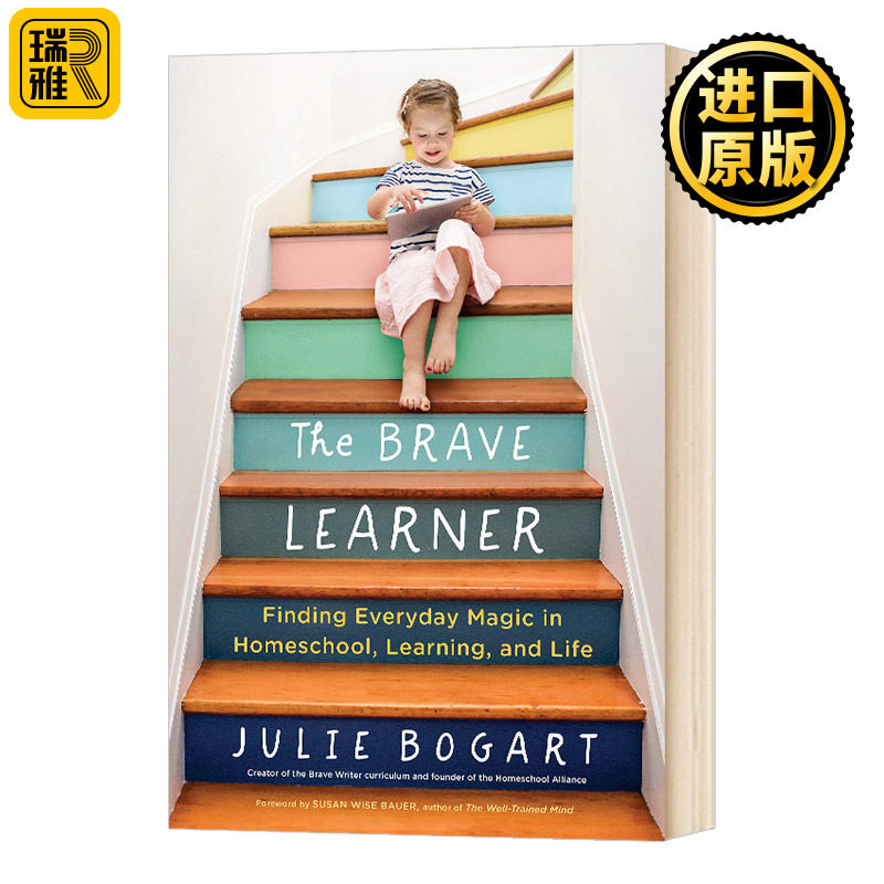 勇敢的学习者 The Brave Learner 英文原版 英文版 纯全英文版正版原著进口英语书籍 Julie Bogart