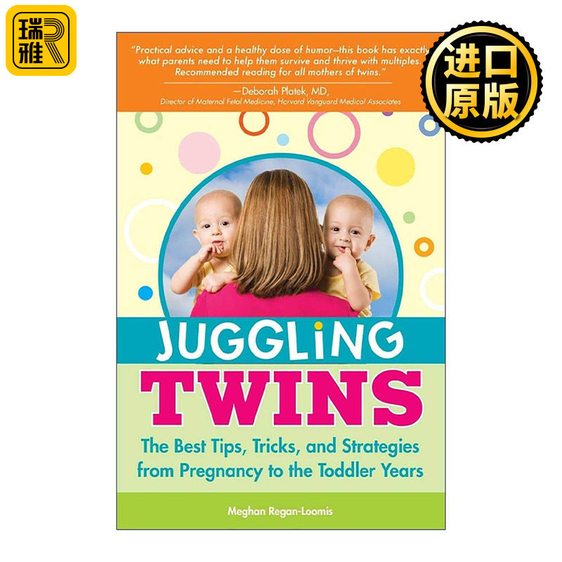 英文原版 Juggling Twins 双胞胎养育指南 从怀孕到孩子蹒跚学步的技巧与策略 育儿 英文版 进口英语原版书籍