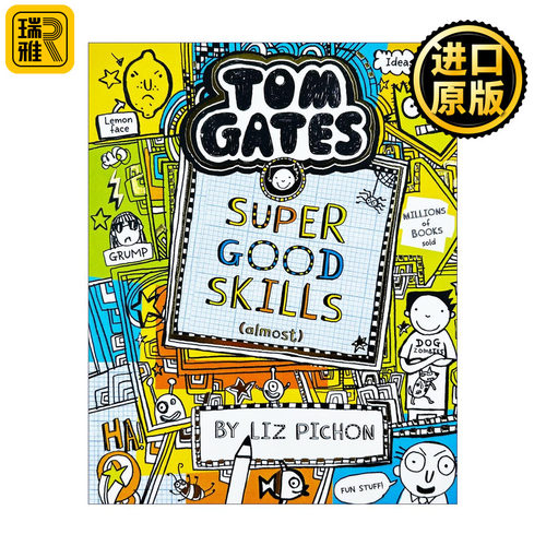 英文原版 Tom Gates 10 Super Good Skills Almost 汤姆盖茨系列 英文版 进口英语原版书籍