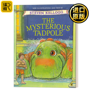 25Th 蝌蚪 The Tadpole 英文版 书 英文原版 Kellogg Annv Mysterious 名家 儿童英语启蒙图画故事绘本 神秘 进口英语原版 Steven