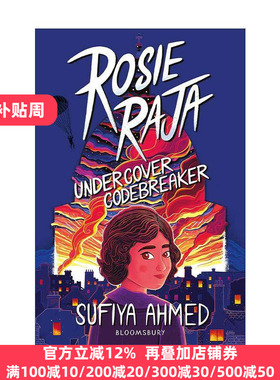 英文原版 Rosie Raja Undercover Codebreaker 罗茜·拉贾系列 秘密密码破译员 战时儿童小说 英文版 进口英语原版书籍