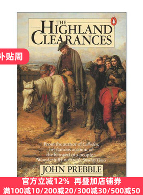 英文原版 The Highland Clearances 苏格兰高地清洗 John Prebble 英文版 进口英语原版书籍
