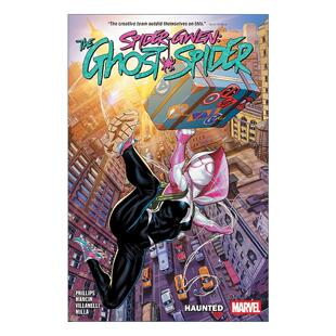 Ghost 蜘蛛格温 Spider The 英文版 书籍 英文原版 漫威漫画 Vol.1 Gwen 卷一 幽灵蜘蛛 Haunted 进口英语原版 闹鬼
