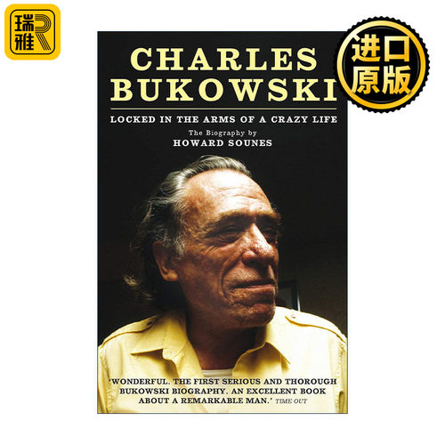 英文原版 Charles Bukowski 查尔斯·布可夫斯基传 困于疯狂人生 英文版 进口英语原版书籍
