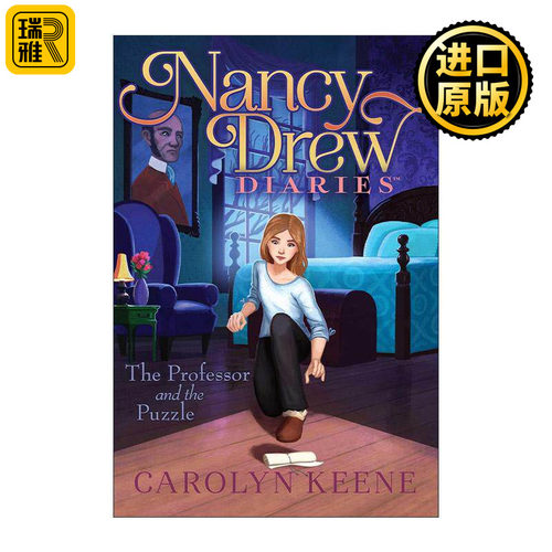 英文原版 The Professor and the Puzzle 南希德鲁日记15 神探南茜 英文版 进口英语原版书籍