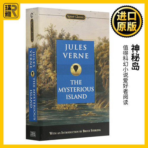 神秘岛英文原版凡尔纳