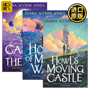 书籍 Howl Ways Moving 进口英语原版 英文版 Air 移动城堡系列3册 House The 哈尔 Castle Many 英文原版