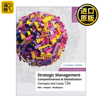 英文原版 Strategic Management Competitiveness and Globalization 战略管理 竞争与全球化 第13版 英文版 进口英语原版书籍